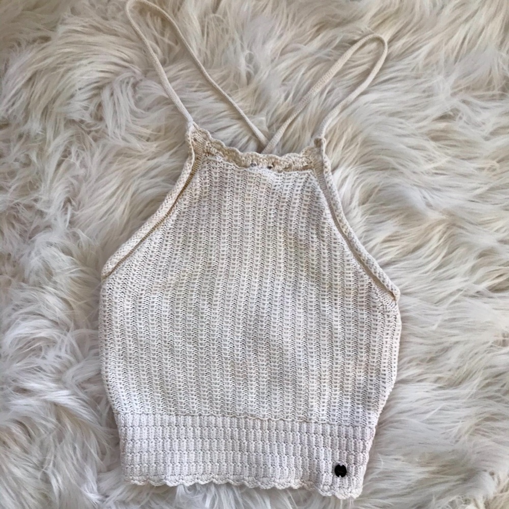 Hollister knit Halter top